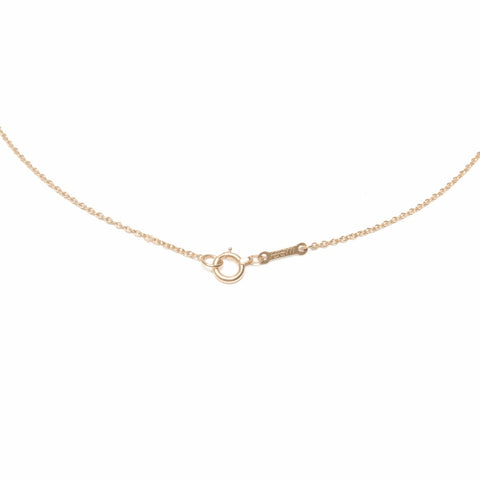 TIFFANY&Co. 750 open heart Necklace gold WS24041