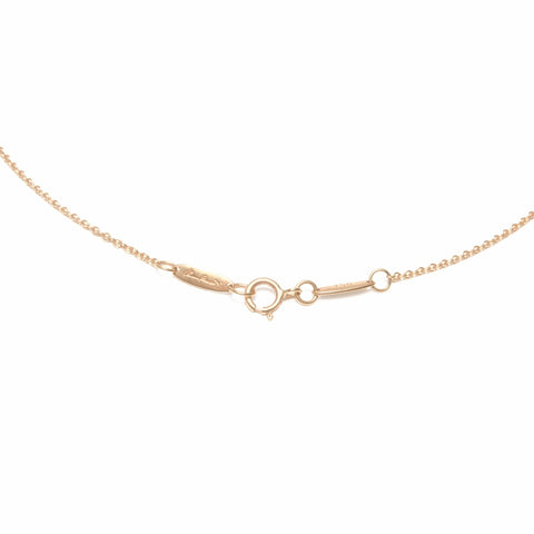 TIFFANY&Co. 750 open heart Necklace gold WS24044