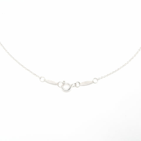 TIFFANY&Co. Open heart 925 Necklace Silver WS24045