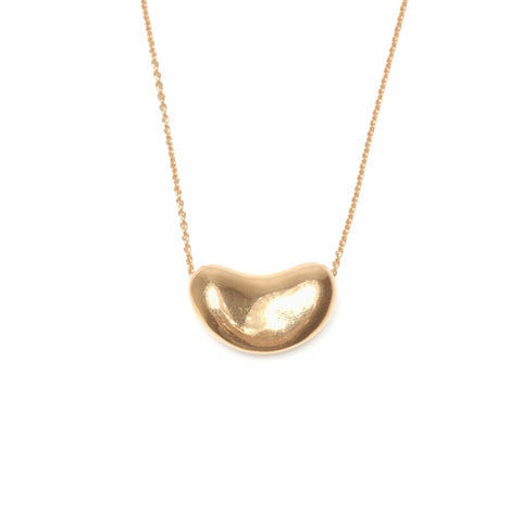 TIFFANY&Co. 750 beans Necklace gold WS24047