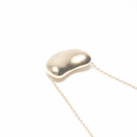 TIFFANY&Co. 750 beans Necklace gold WS24047