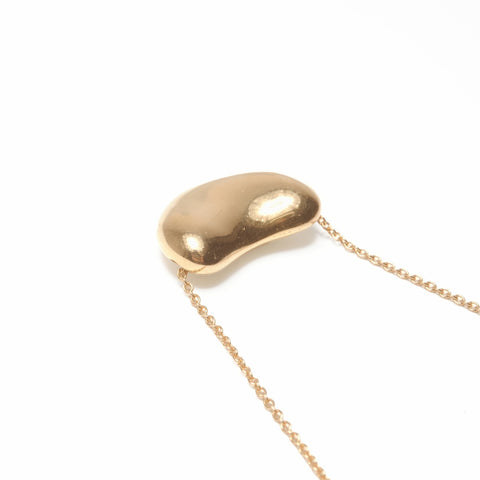 TIFFANY&Co. 750 beans Necklace gold WS24047