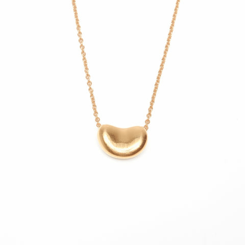TIFFANY&Co. 750 beans Necklace gold WS24048