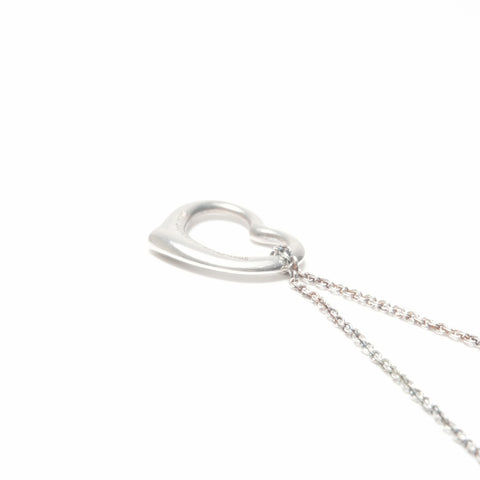 TIFFANY&Co. Open heart 925 Necklace Silver WS24054