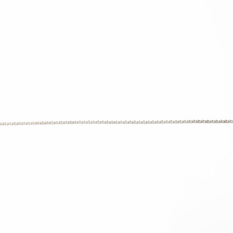 TIFFANY&Co. Open heart 925 Necklace Silver WS24054