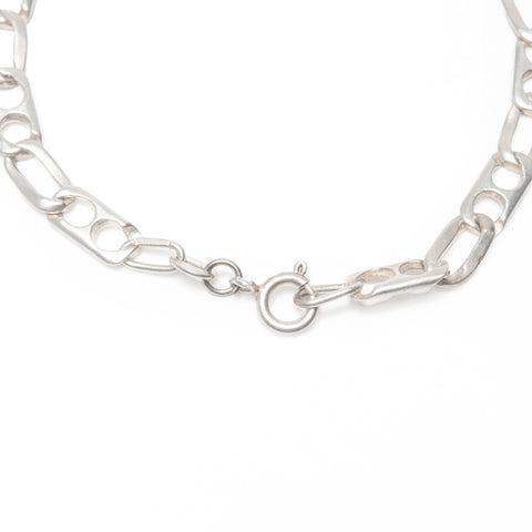 TIFFANY&Co. 925 Figaro Chain bracelet Silver WS24055