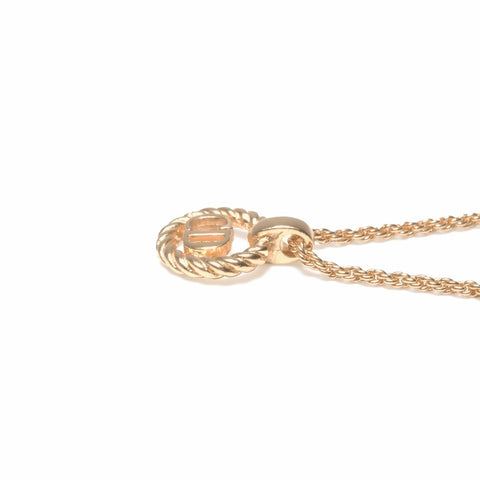 Christian Dior CD logo Necklace gold WS24061