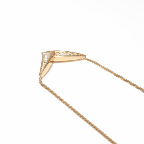 Christian Dior Rhinestone Necklace gold WS24062