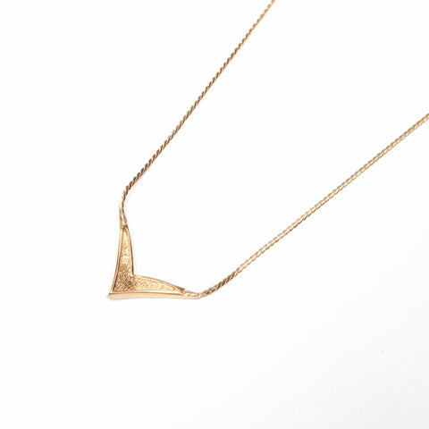 Christian Dior Rhinestone Necklace gold WS24062