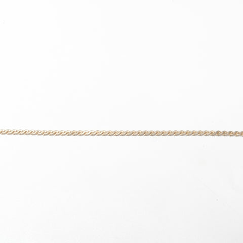 Christian Dior CD logo Necklace gold WS24063