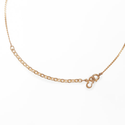 Christian Dior CD logo Necklace gold WS24063