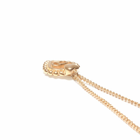 Christian Dior CD logo coeur Collier or WS24065