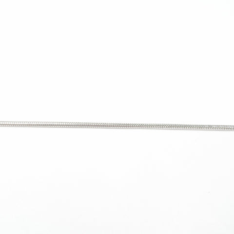 Christian Dior CD logo Necklace Silver WS24067