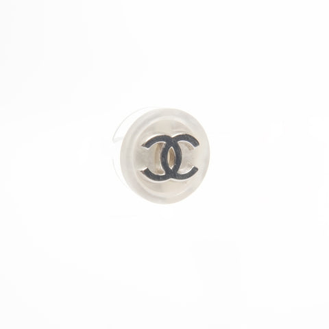 CHANEL 98P 1998 COCO Mark Maru Pierce 白色 WS24079