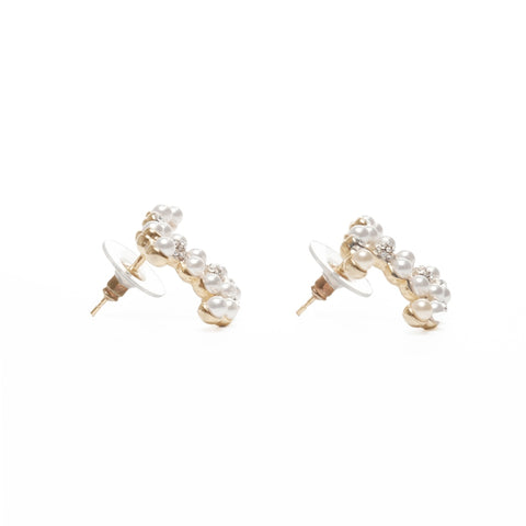 CHANEL C20K 2020 COCO Mark Pearl Pierce gold WS24080
