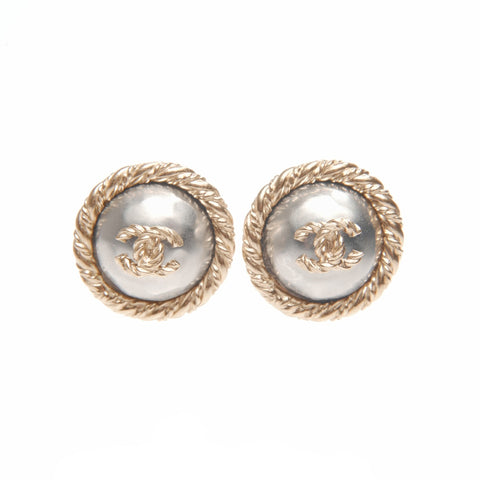 CHANEL B15B 2015 COCO Mark Pearl Pierce gold WS24086