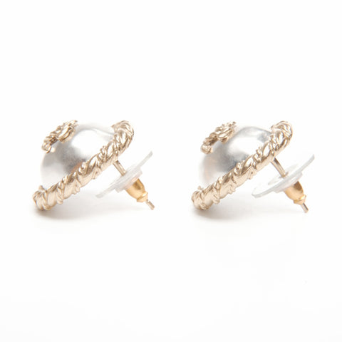 CHANEL B15B 2015 COCO Mark Pearl Pierce gold WS24086