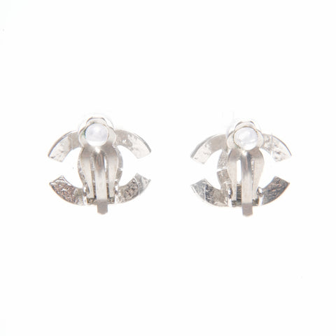 CHANEL 00A 2000 COCO Mark Earring Silver WS24089