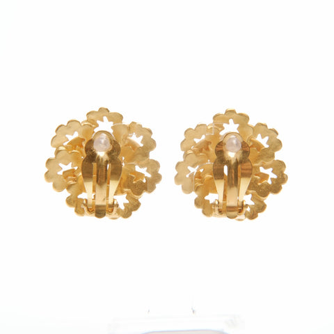 CHANEL 96P 1996 COCO Mark Earring gold WS24091