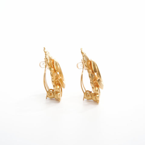 CHANEL 96P 1996 COCO Mark Earring gold WS24091