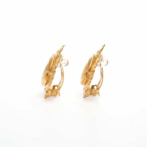 CHANEL 96P 1996 COCO Mark Earring gold WS24091