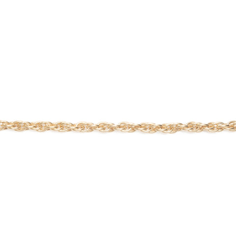 CHANEL 1980s COCO Mark Necklace gold WS24102