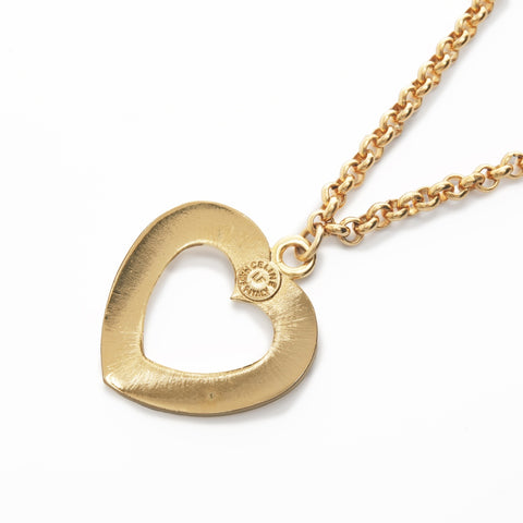 CELINE logo Necklace gold WS24123