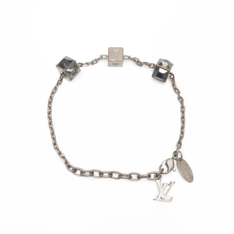 LOUIS VUITTON OL0143 2013 Bracelet Gamble bracelet Silver WS24125