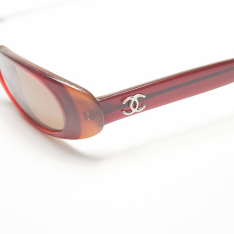 CHANEL COCO Mark sunglasses Brown WS24127