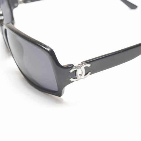 CHANEL COCO Mark sunglasses black WS24128