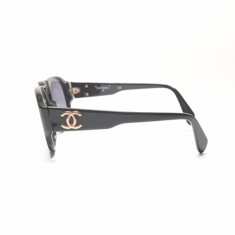 CHANEL COCO Mark sunglasses black WS24129