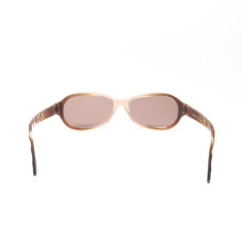 CHANEL Matrasse COCO Mark sunglasses Brown WS24130