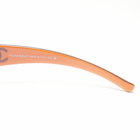 CHANEL Sports Metal Frame sunglasses Brown WS24134