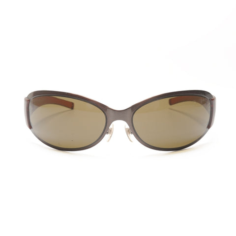 CHANEL Sports Metal Frame sunglasses Brown WS24134