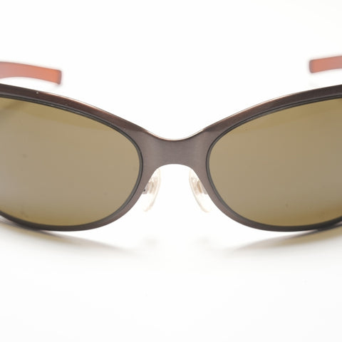 CHANEL Sports Metal Frame sunglasses Brown WS24134