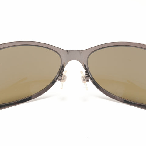 CHANEL Sports Metal Frame sunglasses Brown WS24134