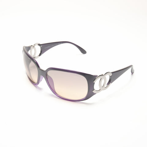 CHANEL COCO Mark sunglasses purple WS24138