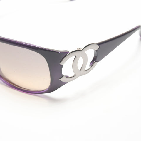 CHANEL COCO Mark sunglasses purple WS24138