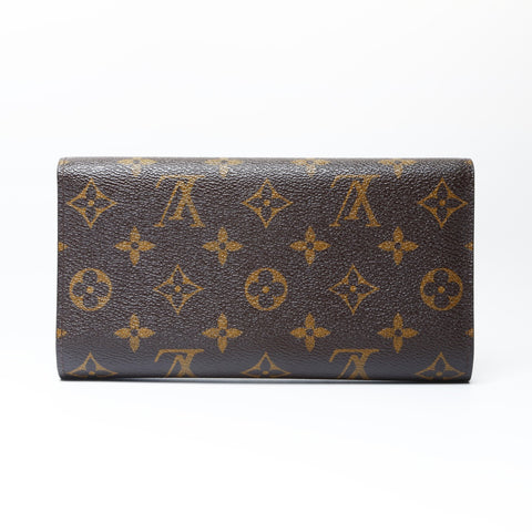 LOUIS VUITTON 2008 Monogram Portefeuille International Purse Brown WS24142