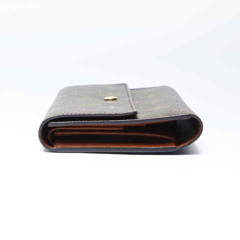 LOUIS VUITTON 2002 Monogram Portefeuille International Purse Brown WS24143