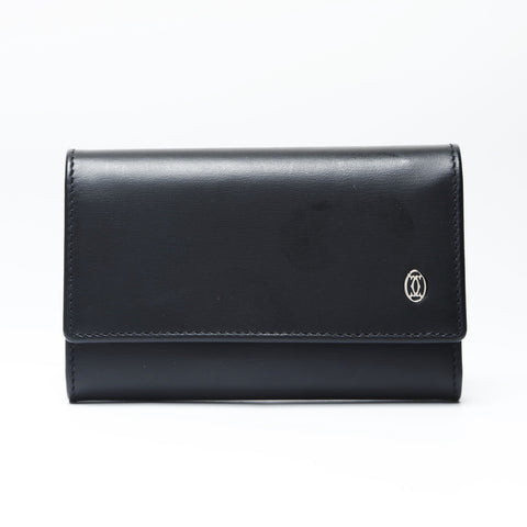 CARTIER leather Key holder  black WS24151