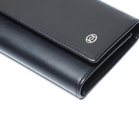 CARTIER leather Key holder  black WS24151