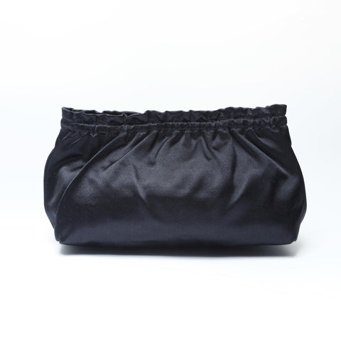 PRADA Nylon triangle logo Pouch black WS24153