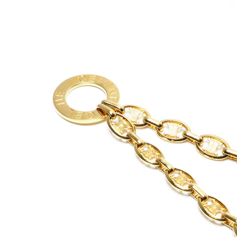 CELINE Triomphe Chain belt gold WS24159