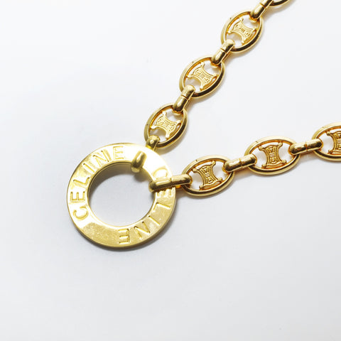 CELINE Triomphe Chain belt gold WS24159
