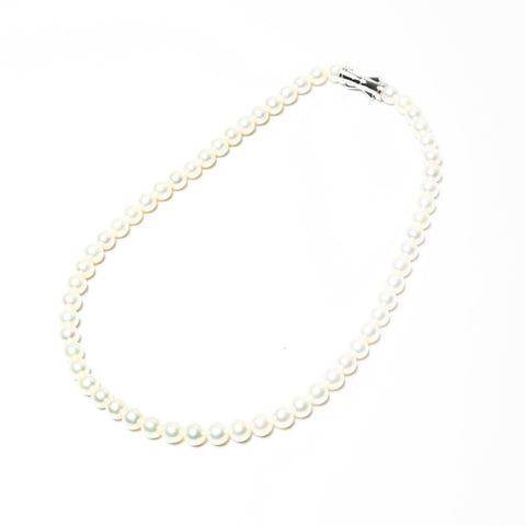TASAKI Akoya Pearl 0.3" 58 pieces Necklace white WS24160