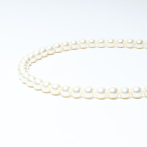 TASAKI Akoya Pearl 0.3" 58 pieces Necklace white WS24160
