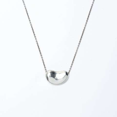 TIFFANY&Co. 925 Beans Necklace Silver WS24161