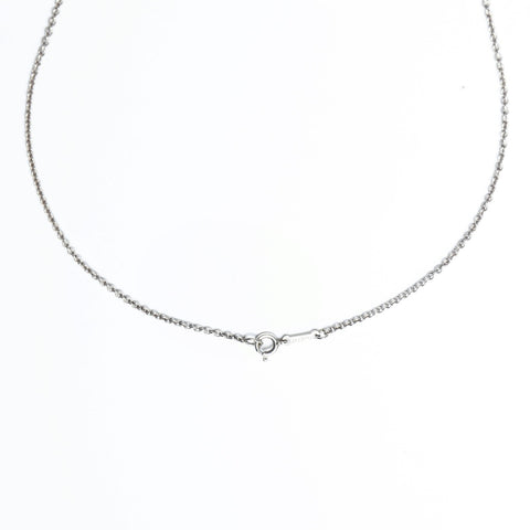 TIFFANY&Co. 925 Beans Necklace Silver WS24161