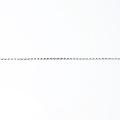 TIFFANY&Co. Open heart 925 Necklace Silver WS24162